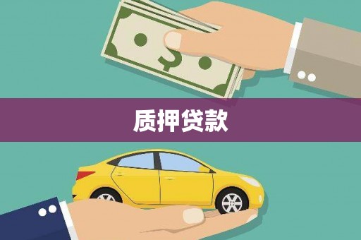 冷水江质押贷款