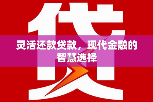 江阴灵活还款贷款，现代金融的智慧选择