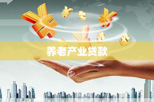 抚州养老产业贷款