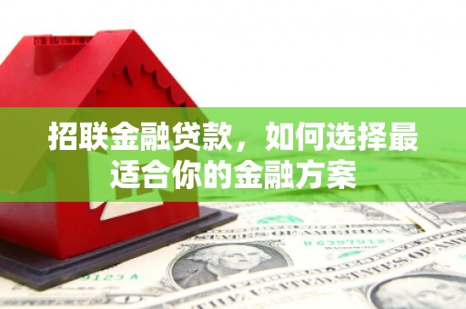 山上招联金融贷款，如何选择最适合你的金融方案