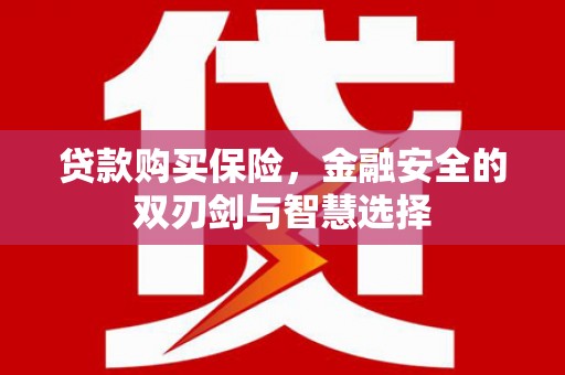 开平贷款购买保险，金融安全的双刃剑与智慧选择