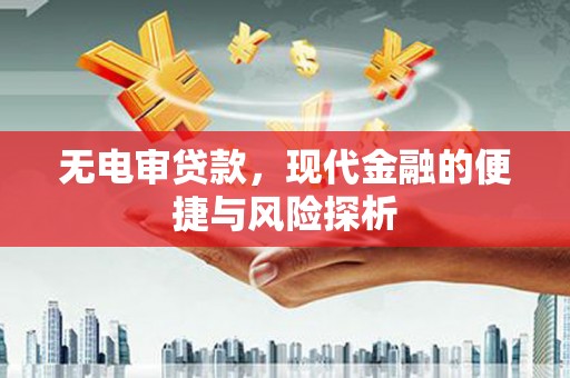 郴州无电审贷款，现代金融的便捷与风险探析