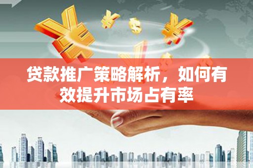 海州贷款推广策略解析，如何有效提升市场占有率