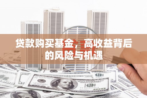 龙岗贷款购买基金，高收益背后的风险与机遇