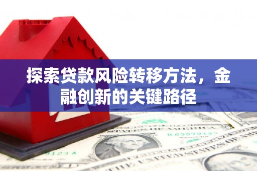 洪江探索贷款风险转移方法，金融创新的关键路径