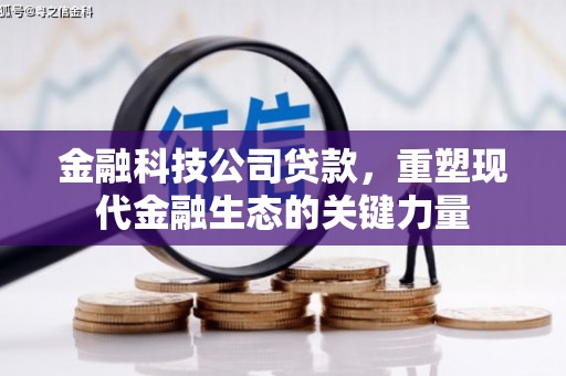 内蒙古金融科技公司贷款，重塑现代金融生态的关键力量