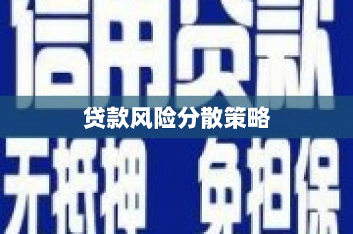 石冈贷款风险分散策略
