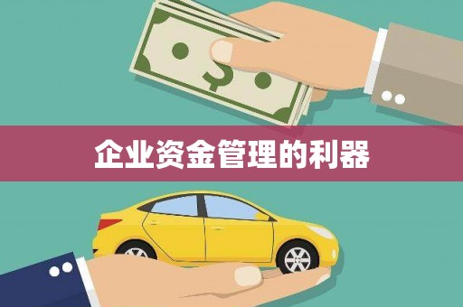 永康企业资金管理的利器